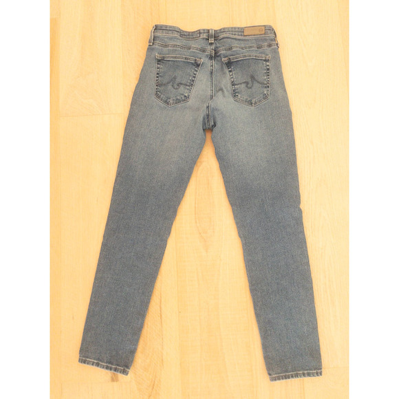 AG for Anthropologie Stevie Ankle Button Up Straight Leg Jeans Size 26 R - Picture 8 of 8
